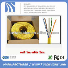 high quality 4pr 24awg cat6 utp lan networking cable 305m 1000ft